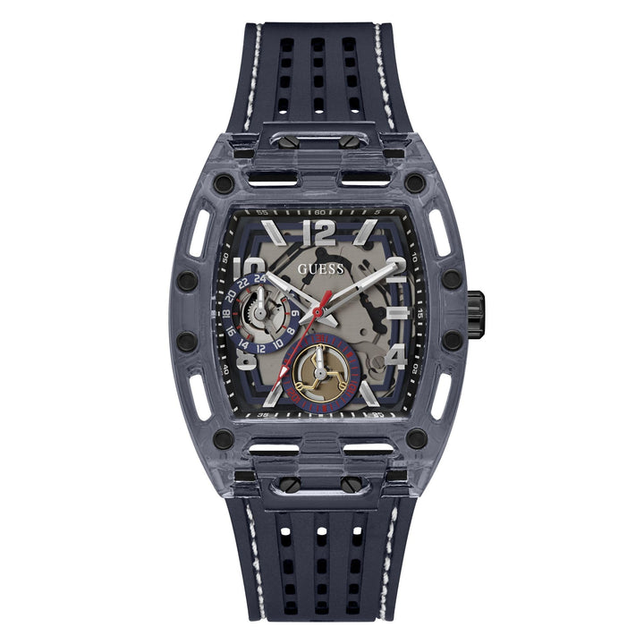 GUESS Multifunktions-Armbanduhr, Marineblau, Blau