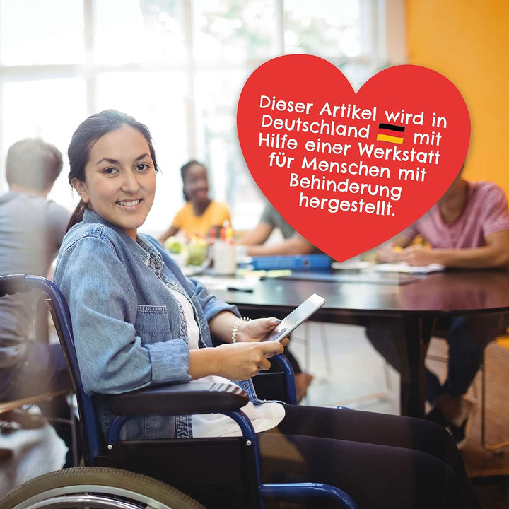 Papierdrachen Adventskalender zum Befüllen - 24 Geschenktüten und 24 Zahlenaufkleber und Klammern -