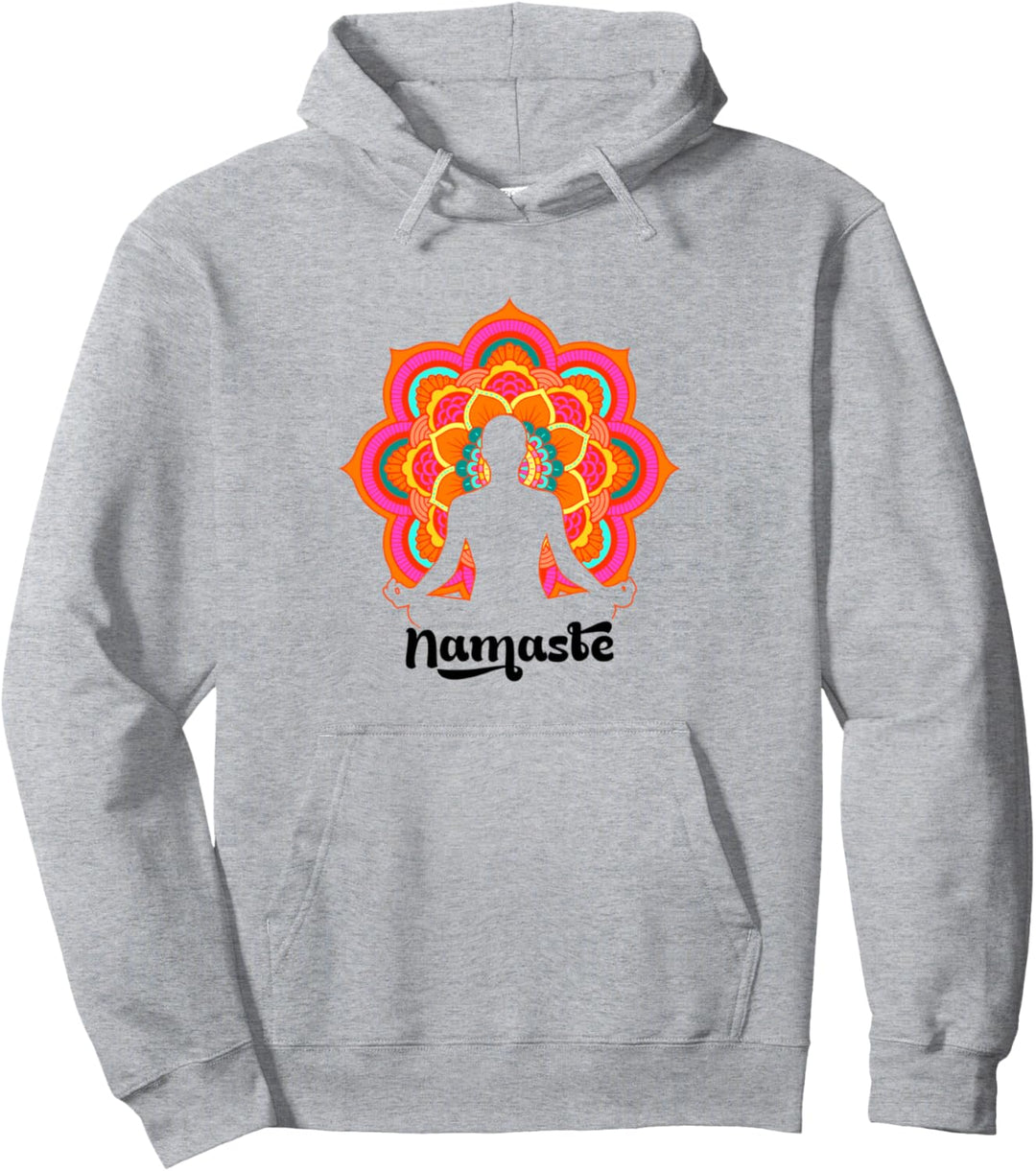 Namaste Entspannen Relax Relaxing Indien Meditation Pullover Hoodie