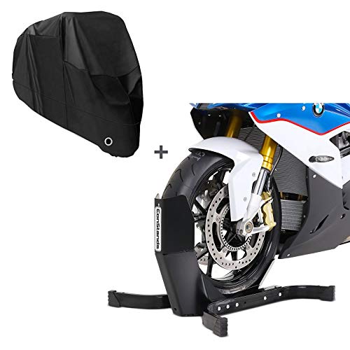 Motorradwippe + Abdeckplane für Triumph Thunderbird LT/Storm EP schwarz
