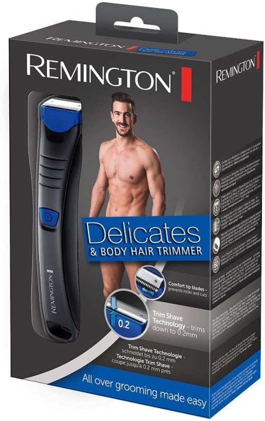 Remington Haartrimmer Intimbereich &amp; Körper [hautfreundlich &amp; sicher bis 0,2mm ohne Hautirritationen