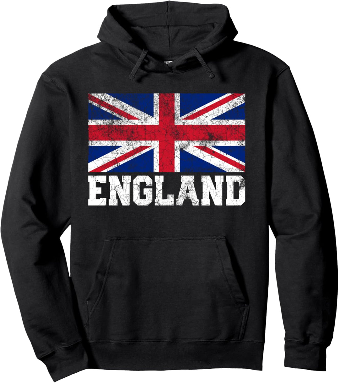 UK Union Jack Flagge England Pride Britisches Hemd Geschenk Pullover Hoodie