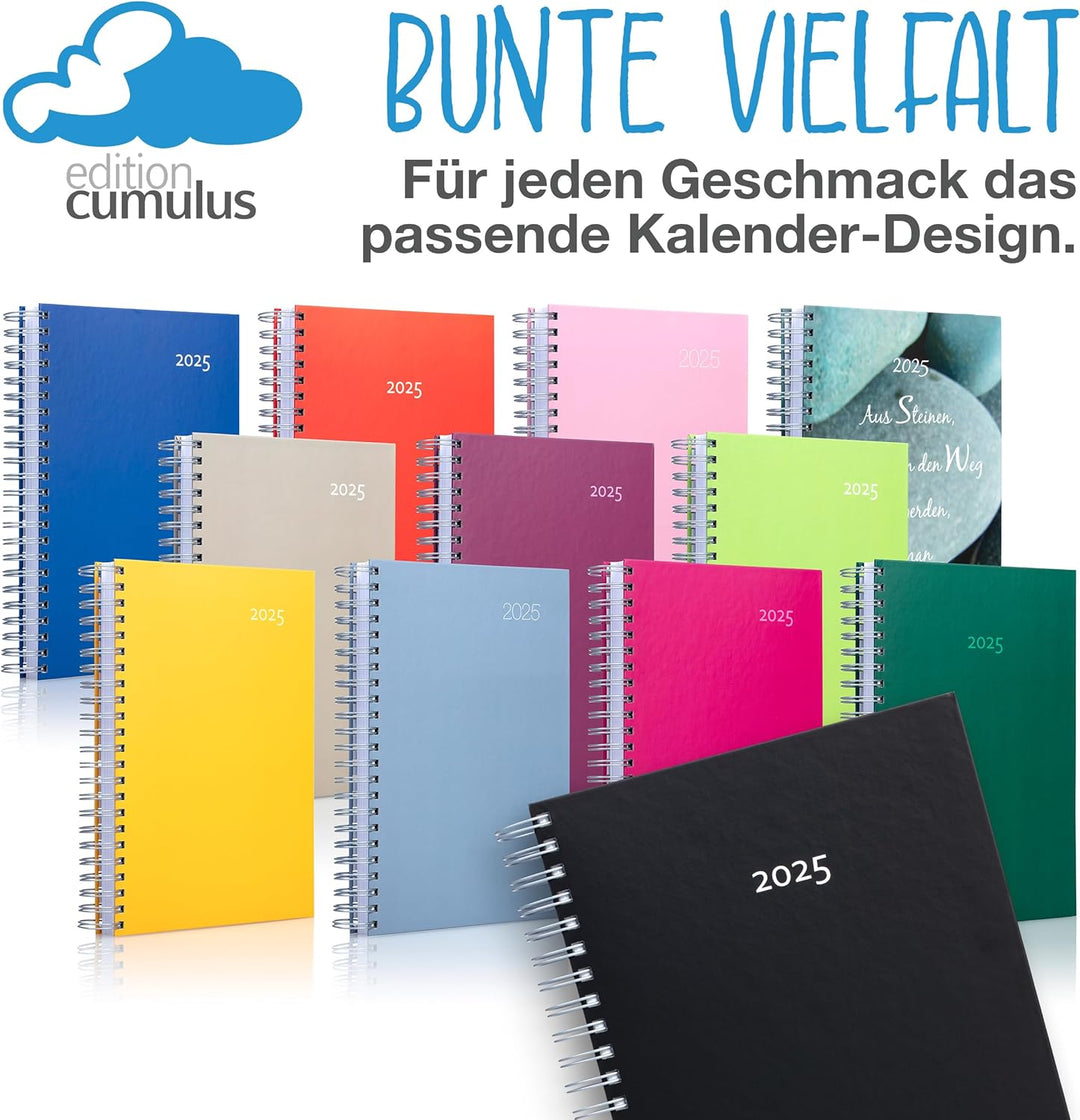 edition cumulus 2027 Der GROSSE Dicke – DIN A4 Kalender - MOOSGRÜN (dunkelgrün) – MADE IN GERMANY -