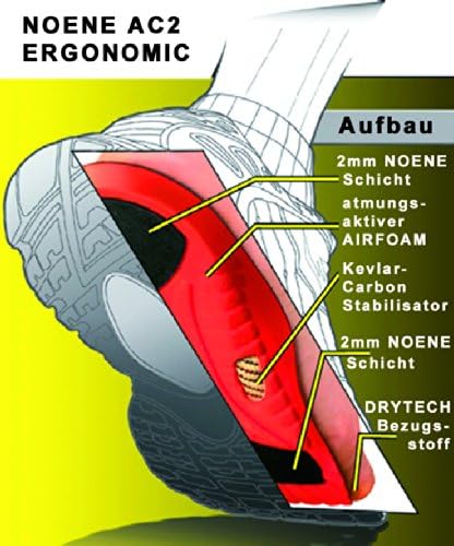 Noene Einlegesohlen NAC2 Ergonomic 37 45, 37 45