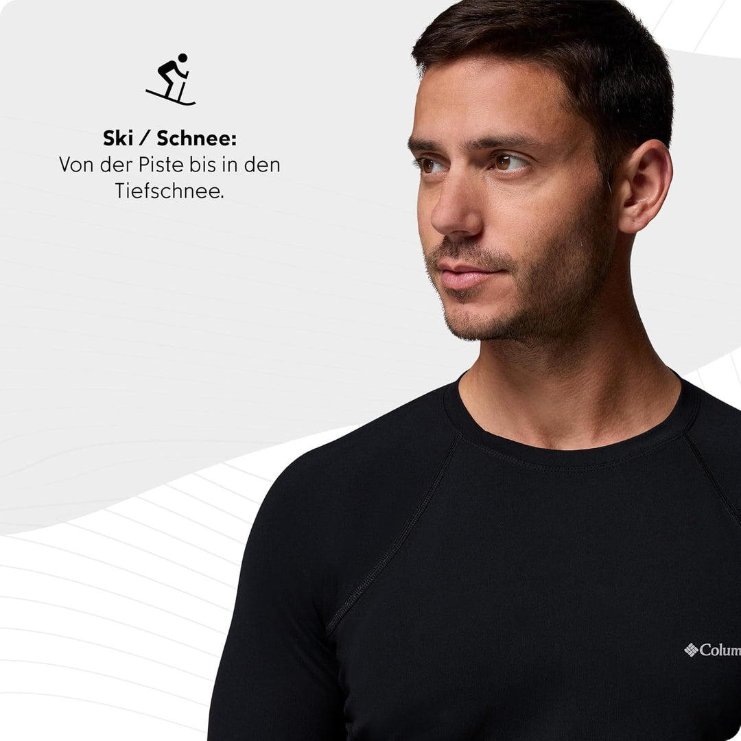 Columbia Baselayer für Herren, Midweight Stretch Long Sleeve Top, Polyester,1638591 Fall Winter 2024