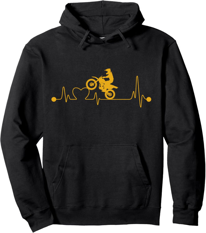 Motocross Motocrossfahrer Motorrad Dirtbike Geschenk Pullover Hoodie
