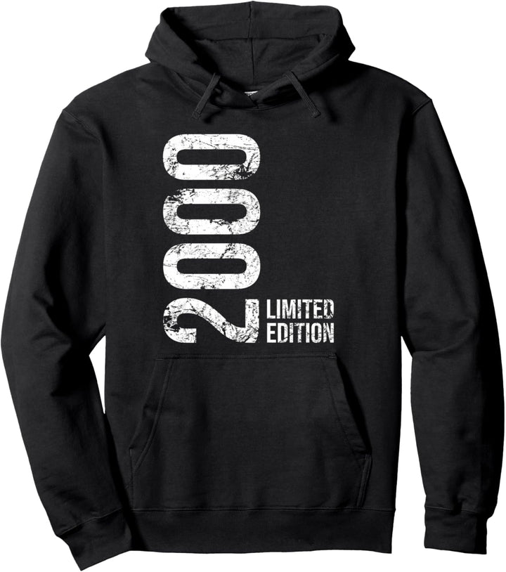 24. Geburtstag Mann Frau 24 Jahre 2000 Geburtstags Pullover Hoodie
