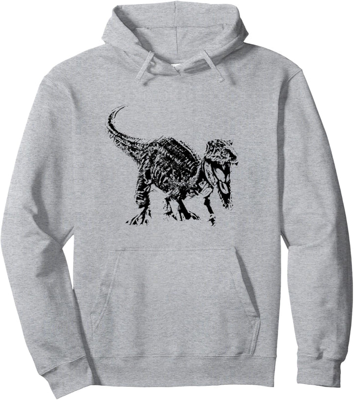 Baryonyx Dinosaurier Motiv Dino Saurier Urzeit Zähne Pullover Hoodie