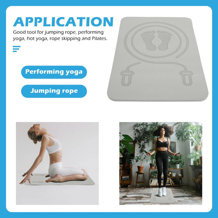 Sprungmatte gymnastikmatten turnmatten Arbeit von zu Hause aus Fitness Springseilteppich schlagschnu