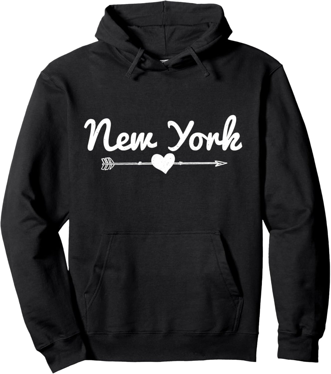 New York Pfeil Herz NY Pride Pullover Hoodie