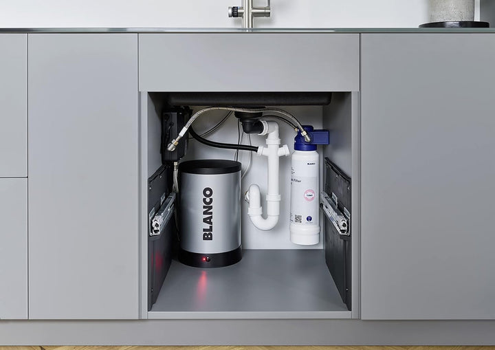 BLANCO drink.filter EVOL-S Pro PVD Steel | Wasseraufbereitungssystem | Veredeltes gefiltertes Wasser