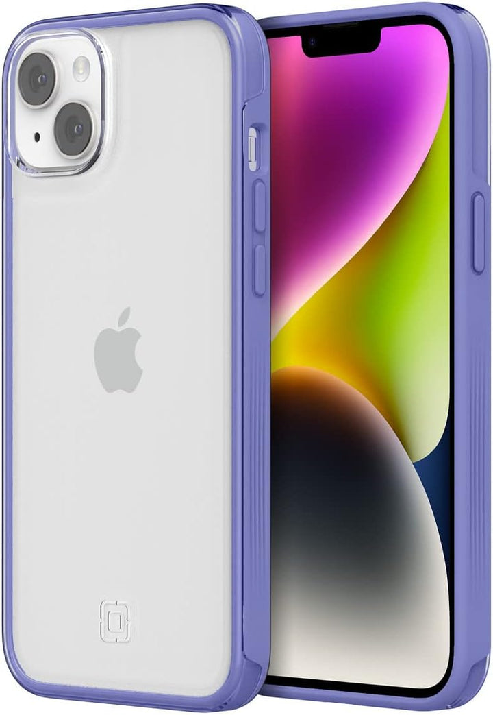 Incipio Organicore Clear Handyhülle für iPhone 14 Plus, Lavendelviolett/Transparent, Lavendelviolett