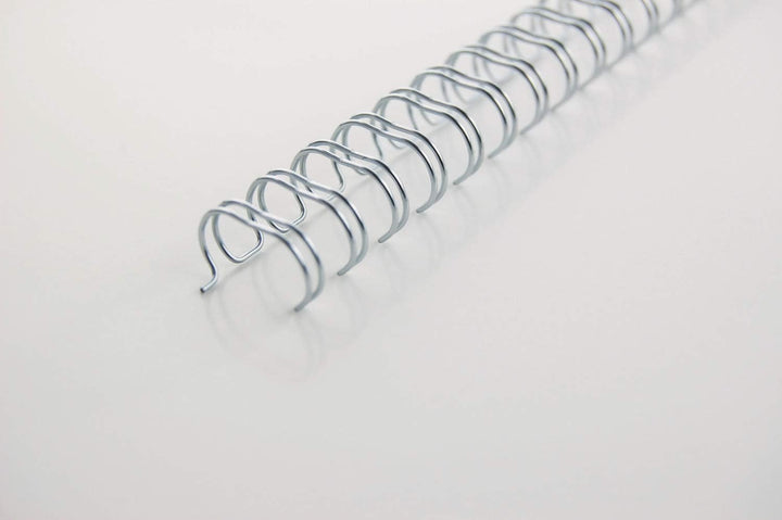 WireBind Drahtbinderücken, 100 Stück, 9.5mm, weiss