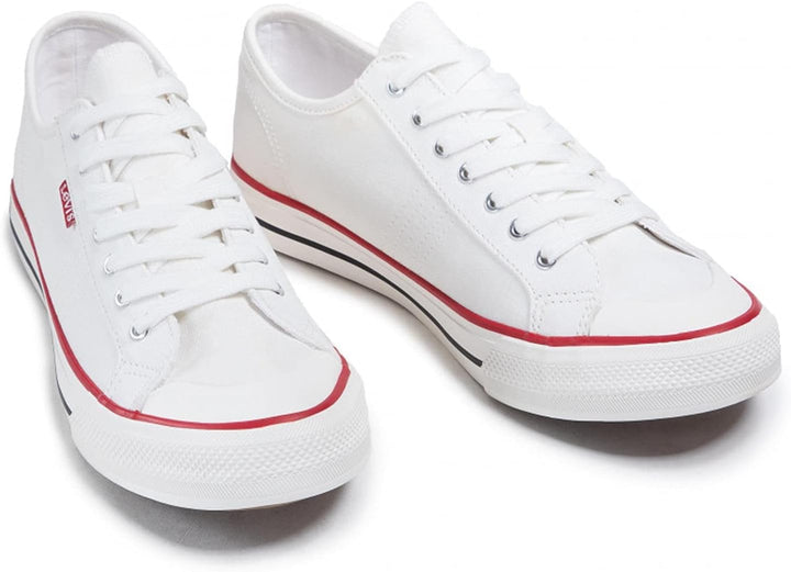 Levi's Hernandez Herren Sneaker 41 EU Regular White, 41 EU Regular White