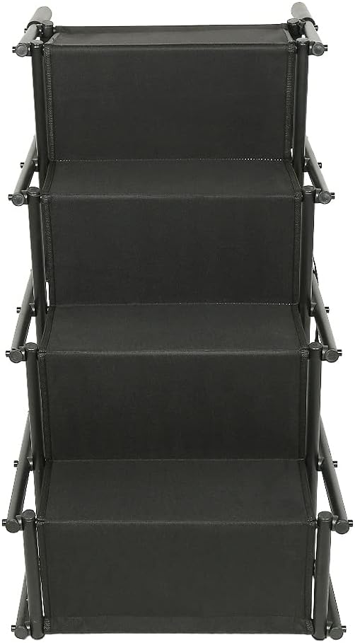 Hundetreppe Auto Klappbar, Gelenkschonende Hunderampe Auto Rampe für kleine &amp; grosse Hunde, Bis 80 k