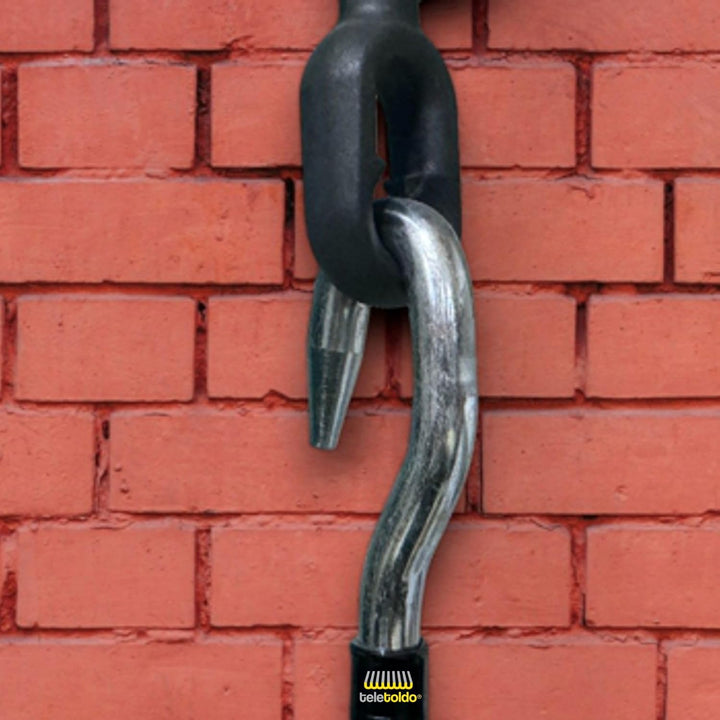 Profi Kurbel für Rollmarkisen (110.00, schwarz) 110.0 Zentimeter Schwarz, 110.0 Zentimeter Schwarz