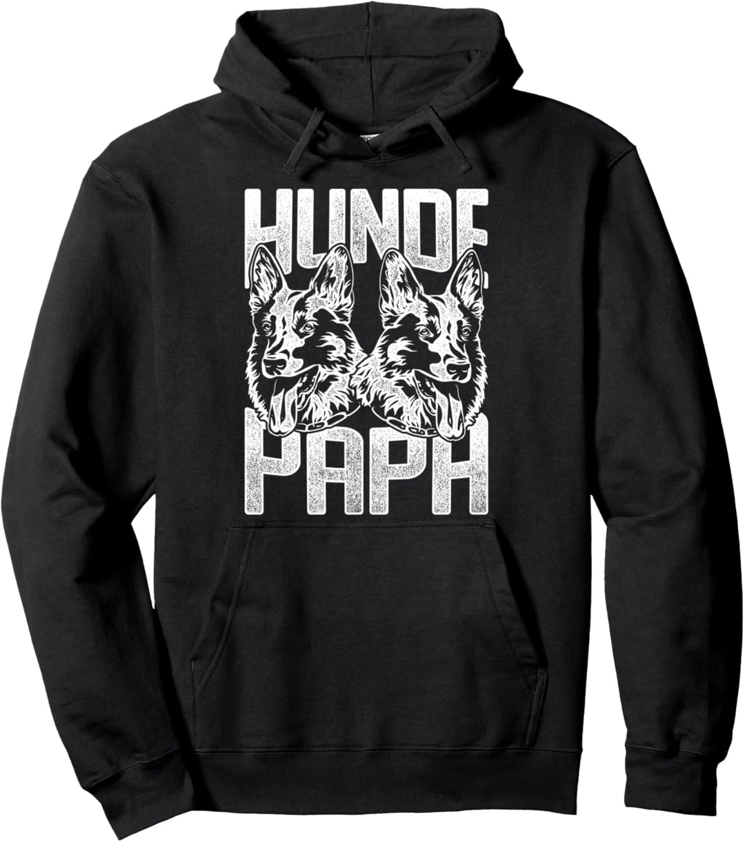 Hunde Papa Deutscher Schäferhund Pullover Hoodie