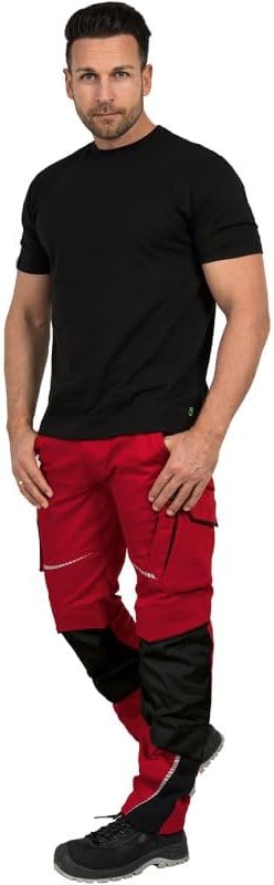 Leibwächter Bundhose FLEXH Flex LINE rot- schwarz Nr. FLEXH22 Grösse 62