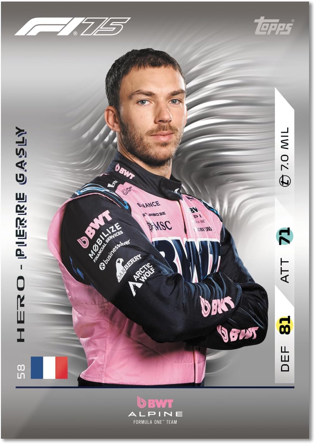 Topps Turbo Attax Formel 1 2025 - Diamond Edition Mega Tin - Enthält 66 Karten, darunter 6 LE's und