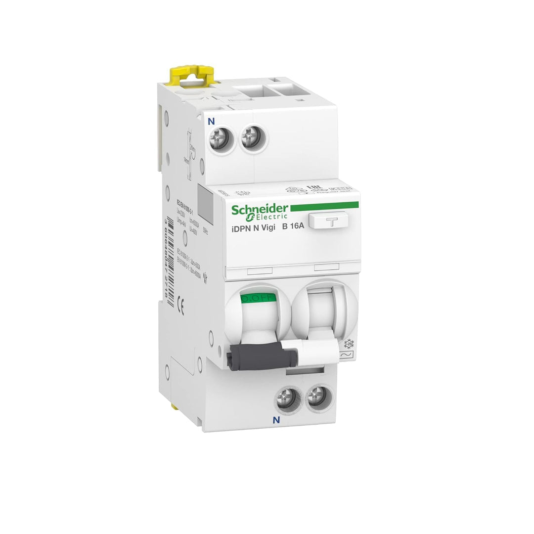 Schneider Electric FI LS IDPN N 1P+N 16A B 30MA TYP A, A9D56616 B-Charakteristik 16 Ampere, B-Charak