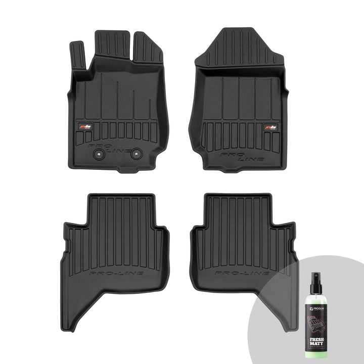FROGUM ProLine 3D Gummimatten Exklusiven Auto Fussmatten Autofussmatten für Ford Ranger V Raptor 201