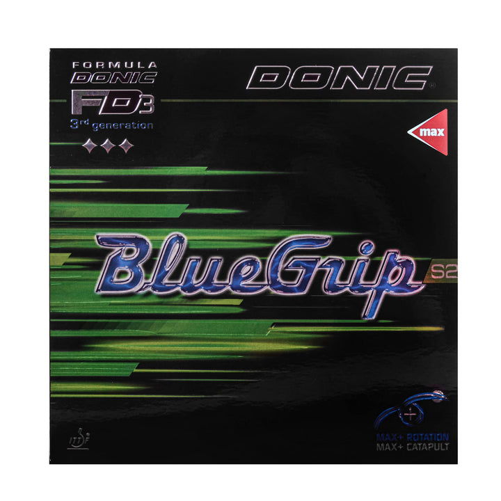 Donic Belag BlueGrip S2 rot 2,3 mm, rot 2,3 mm
