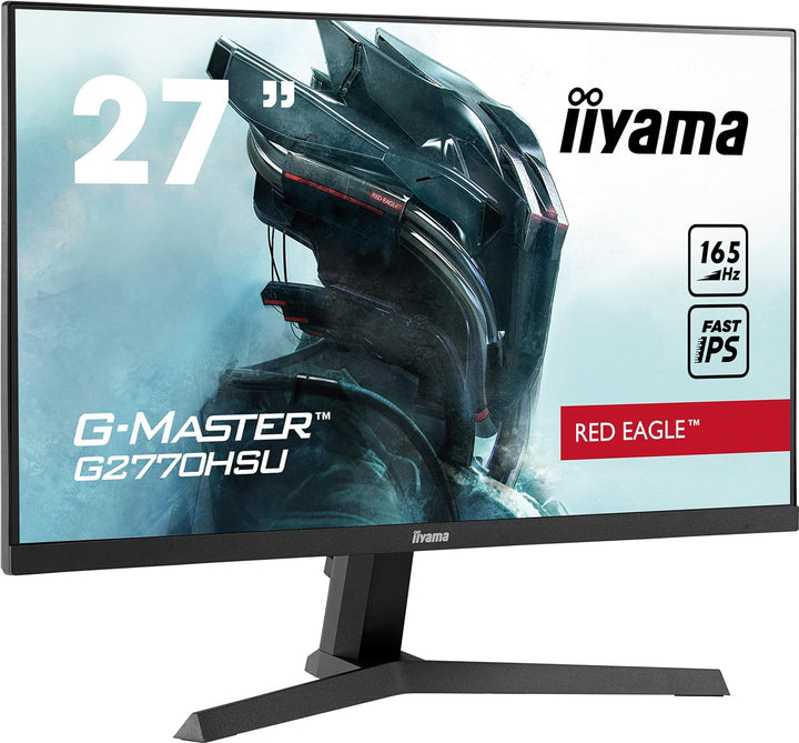 iiyama G-Master G2770HSU-B1 27 Inch Fast (FLC) IPS LCD,165Hz, 0.8ms, FreeSync Premium , Full HD 1920