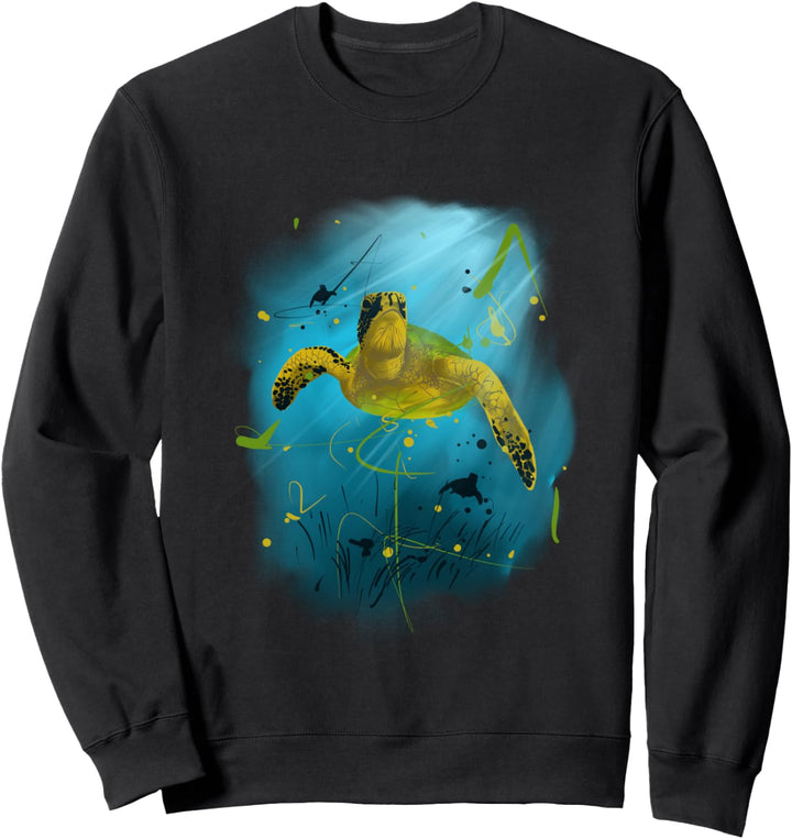 Meeresschildkröten Strand Geschenk Meeresschildkröte Sweatshirt