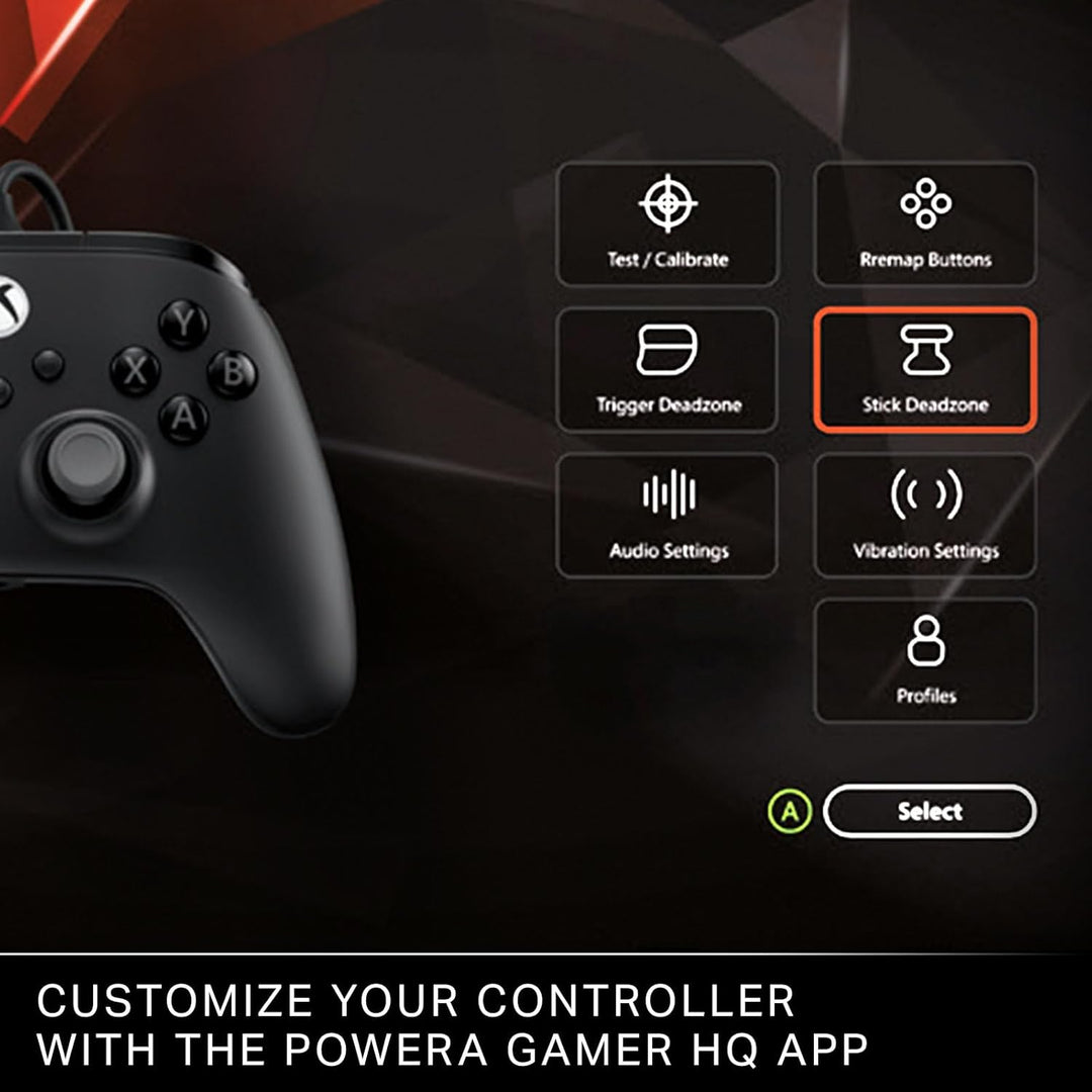 PowerA Advantage Plus Wired Controller for Xbox Series X|S - Black