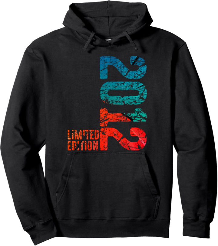 12. Geburtstag Junge Mädchen 12 Jahre 2012 Lustig Geschenk Pullover Hoodie