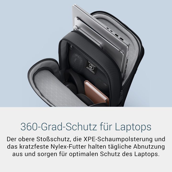 Dell Pro EcoLoop Rucksack CP5626, für Notebooks 14"-16", 23L, 53% Recyclingmaterial, Gepolstertes Fa