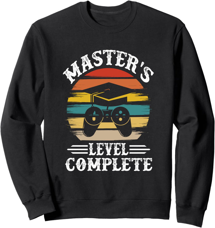 Masters Graduation Geschenke für Sie Ihn 2023 Masters Degree Sweatshirt