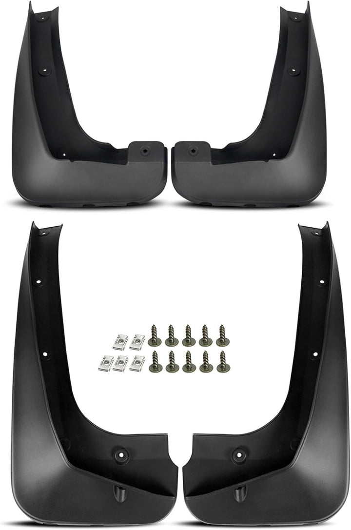 Frankberg 4x Spritzschutz Schmutzfänger Kompatibel mit X3 E83 Alle Motoren SUV 2006-2011