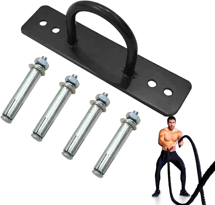 Wandmontage-Trainingsanker – 20 x 5 x 8 cm robustes Wandanker-Set | U-förmige Hakenankerplatte | Kra