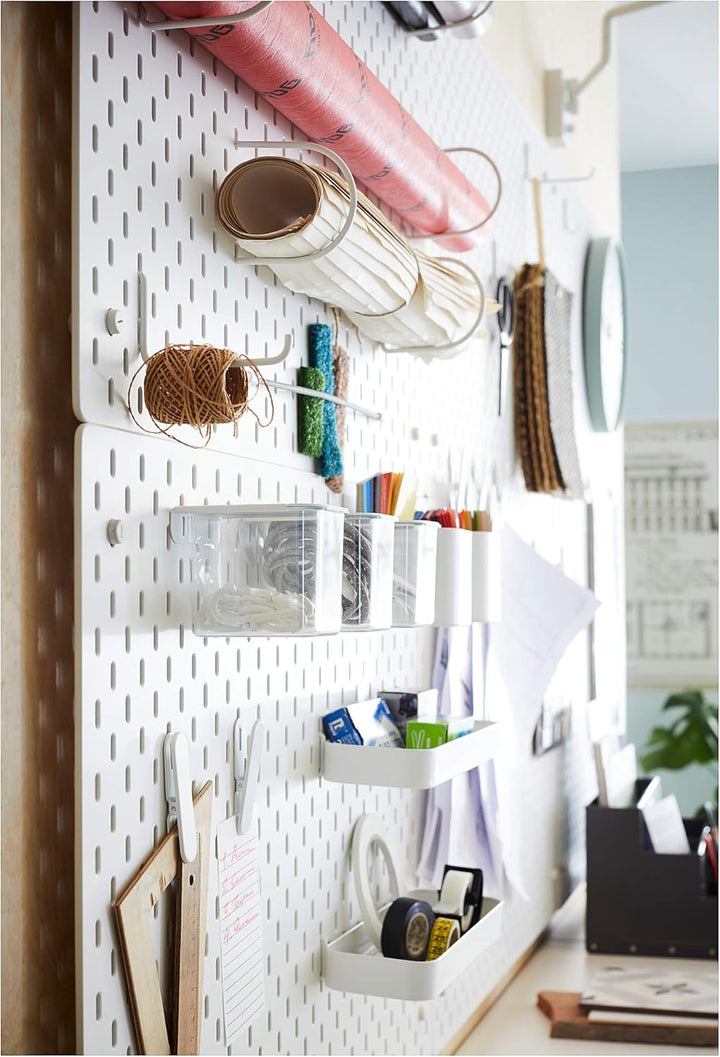 Ikea skådis pegboard 76x56 cm weiss
