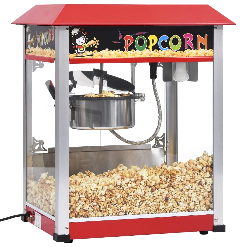 vidaXL - Popcornmaschine mit Teflon-Kochtopf 1400 W