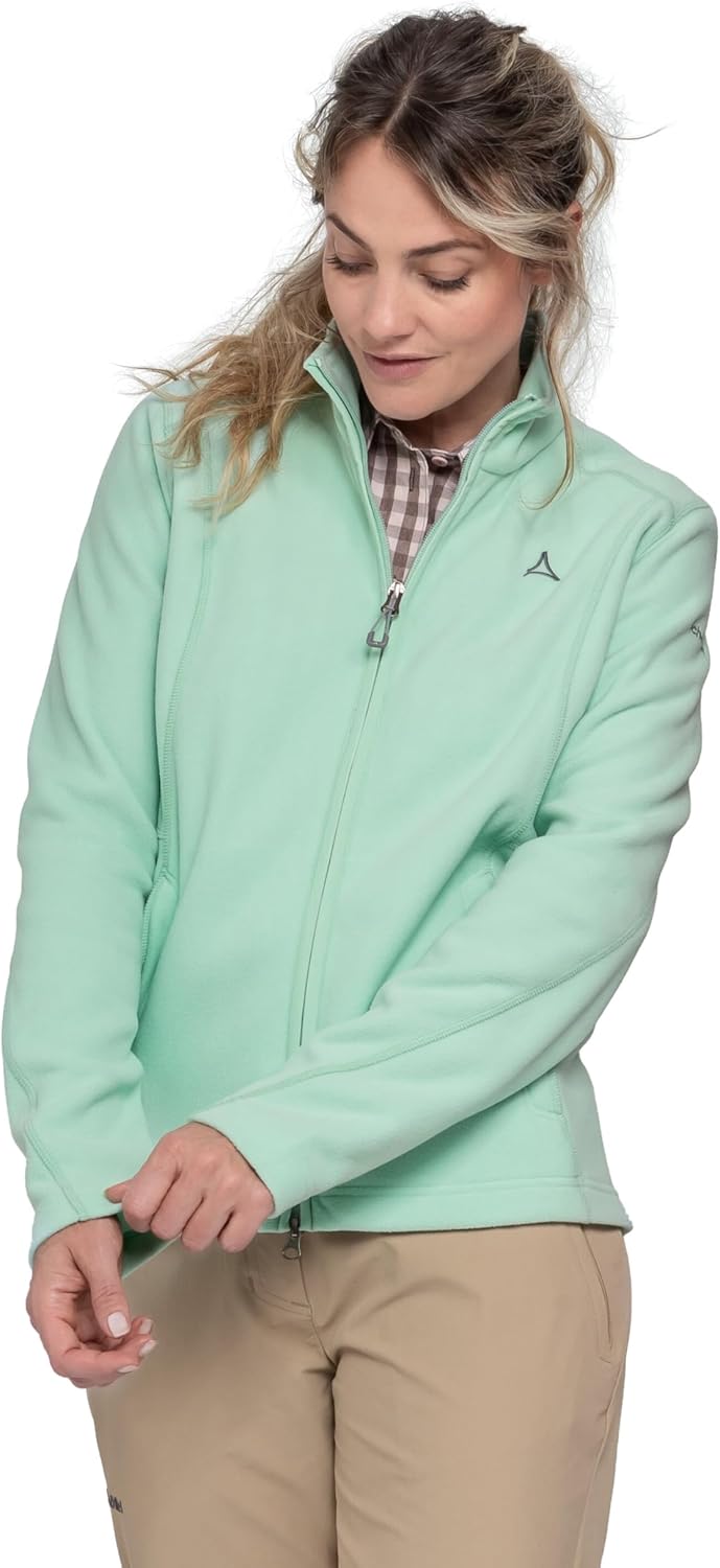 Schöffel Damen Fleece Jacket Leona3 Fleecejacke 34 botanical sky, 34 botanical sky