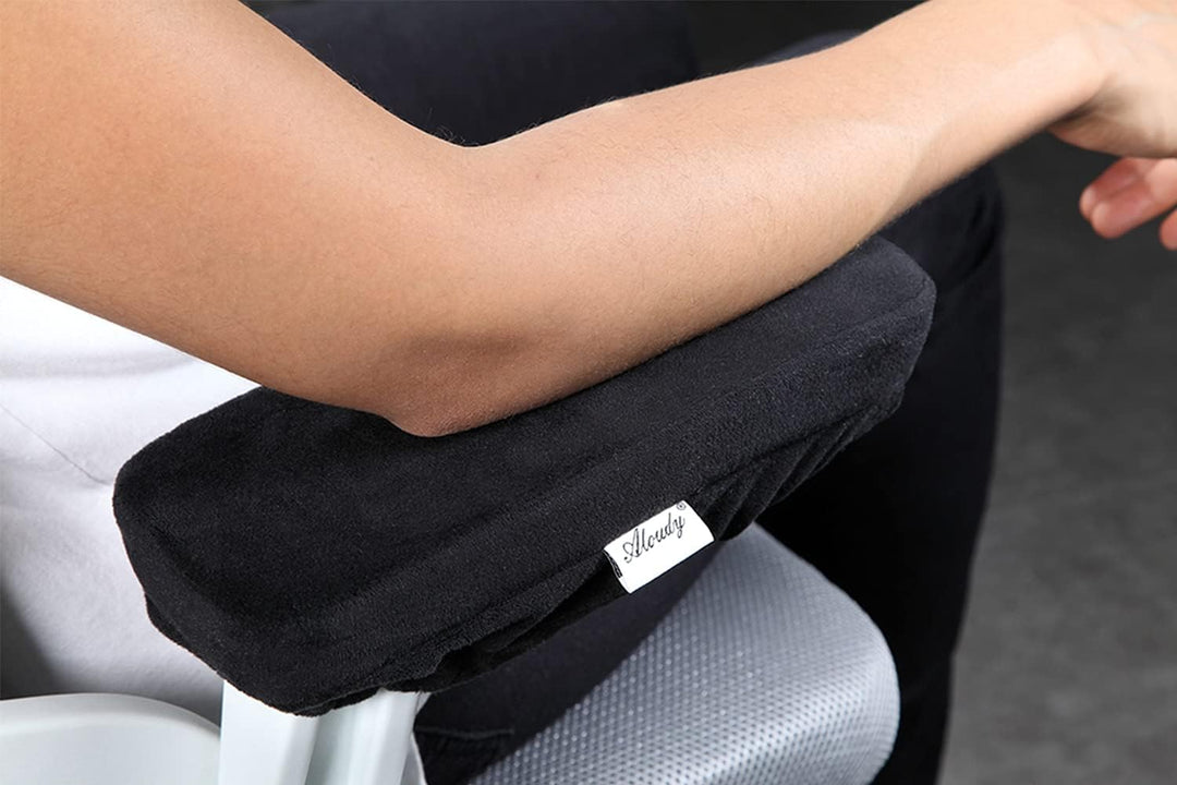 Aloudy Ergonomische Armlehnenpolster aus Memory-Schaum für Bürostühle, Bequeme Armlehnenbezüge für G