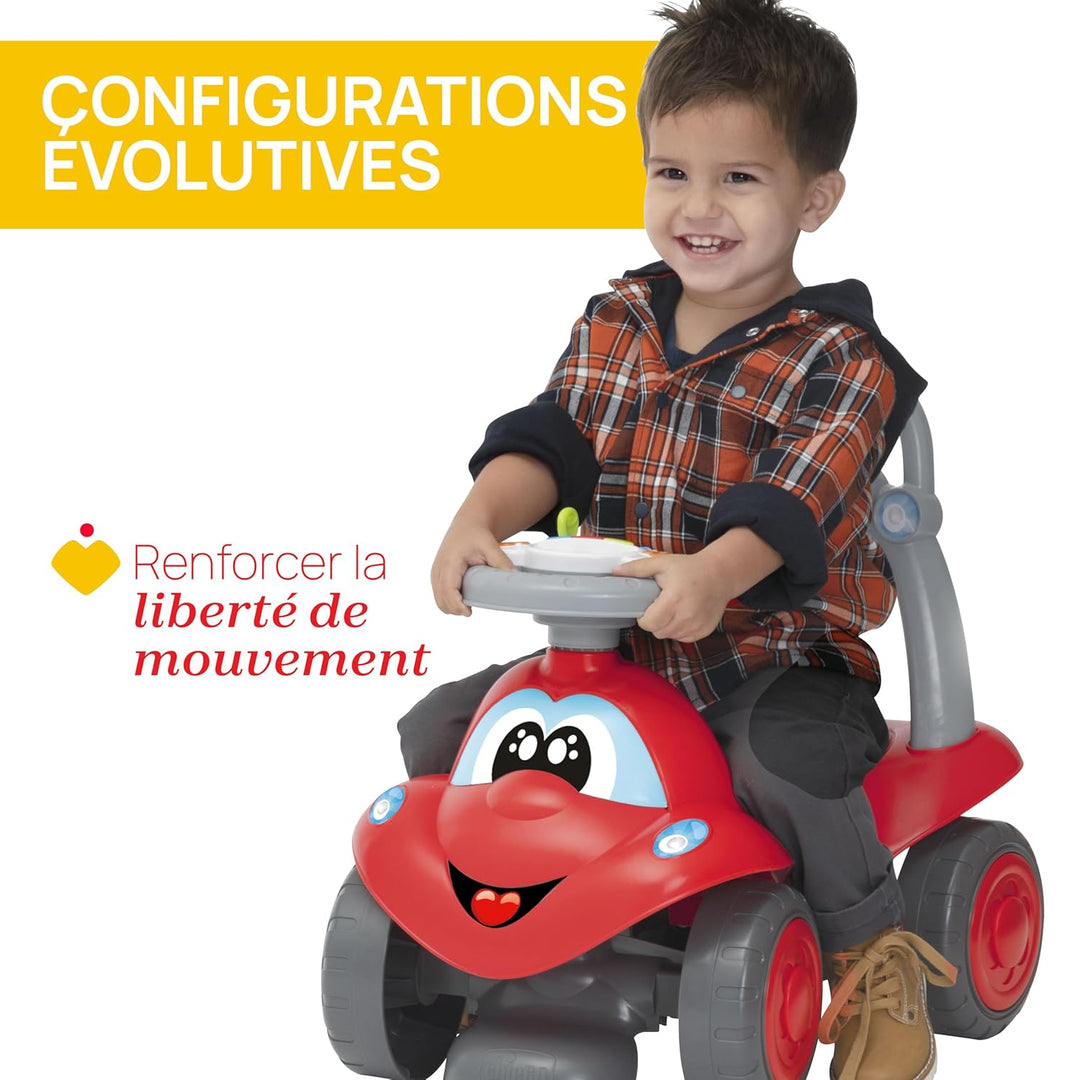 Chicco Billy Walk&Ride Eco+, Erste Schritte, 2in1 Lauflerner und Fahrgerät, einfache Montage, ergono