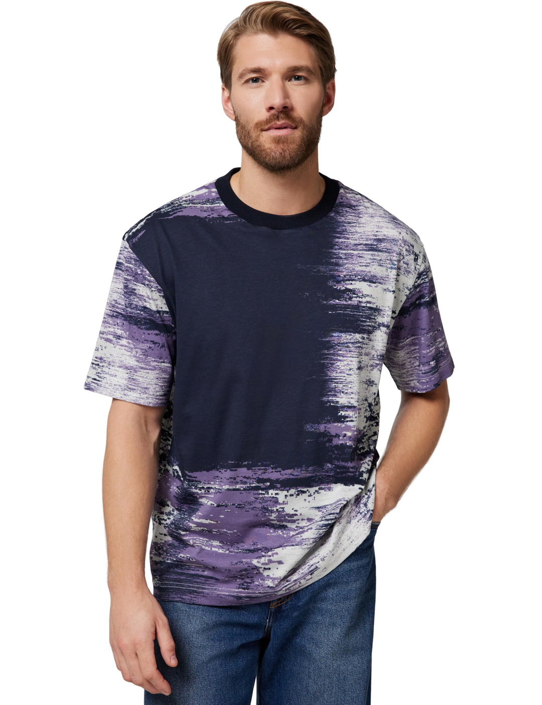 BOSS Herren Teglitchstitch L Dark Blue404, L Dark Blue404