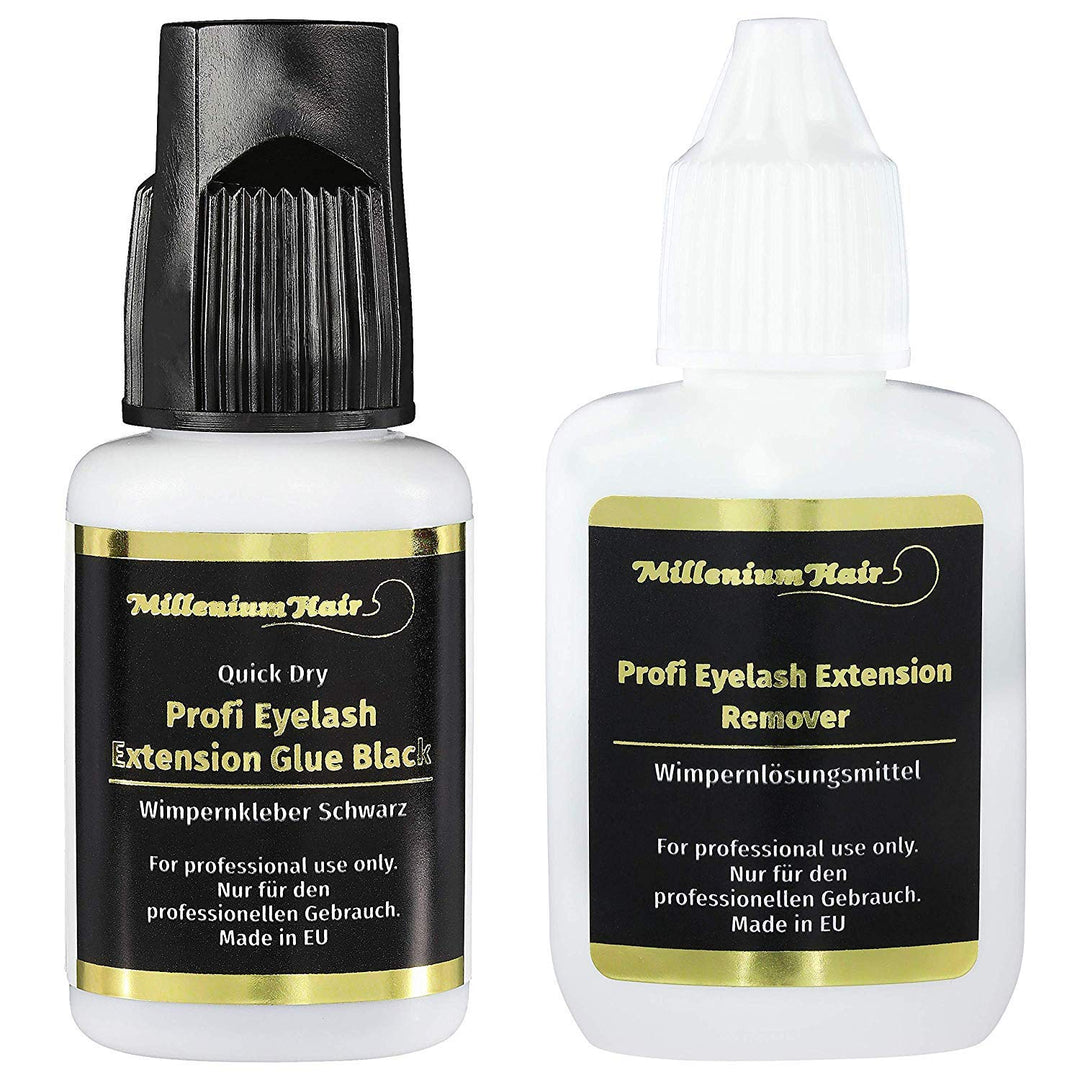 Profi-Set - Silk Lashes - Seidenwimpern - Wimpern-Verlängerung - L-Curl 0,15mm, L-Curl 0,15mm