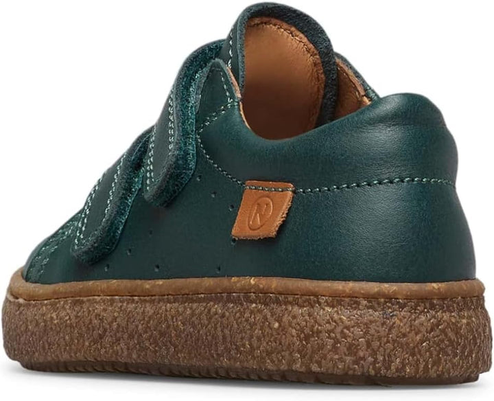 Naturino Carex VL-Sneakers aus Leder 20 EU Dunkelgrün, 20 EU Dunkelgrün