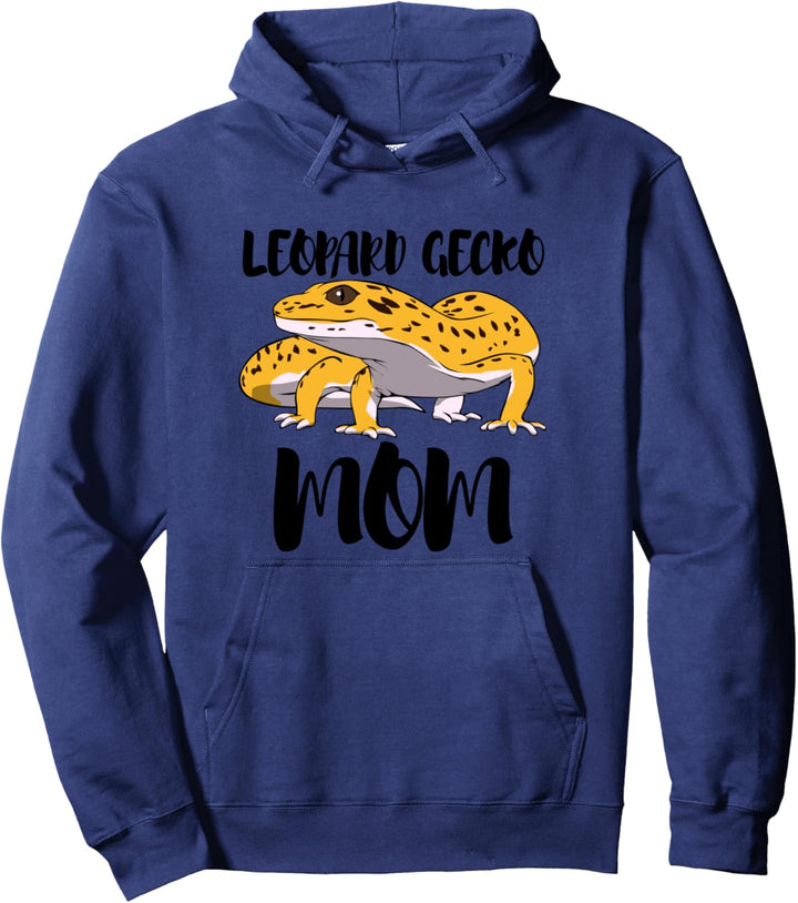 Leopard Gecko Mama Lustiger Spruch Eidechse Pullover Hoodie