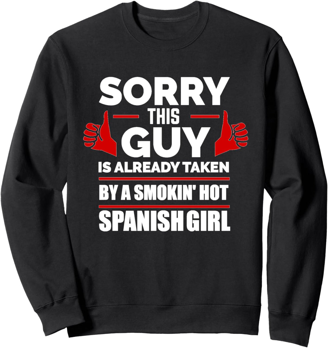 Guy wird von einem heissen spanischen Mädchen genommen Sweatshirt