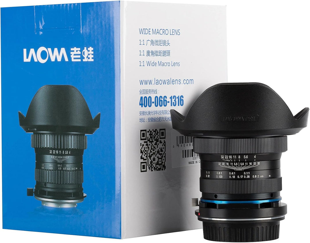Laowa 15 mm ve1540 N – objetico für Kamera Nikon, F/4, Schwarz