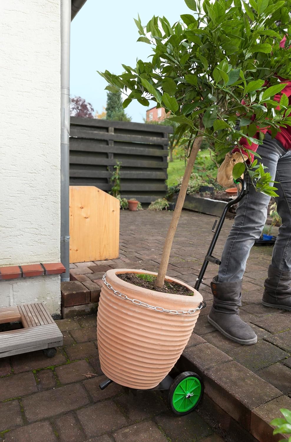 GartenMeister Transportwagen vielseitig einsetzbar