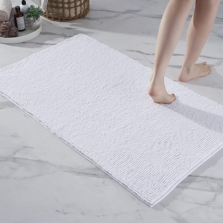 Decomira Badematte rutschfest | Als Badteppich Set kombinierbar | Badezimmer-Teppich Bad-Vorleger wa