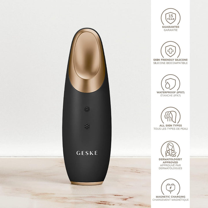 GESKE | Warm & Cool Eye-Energizer 6 in 1 inkl. De-Puffing Eye-Serum | SmartAppGuided All-In-One Auge