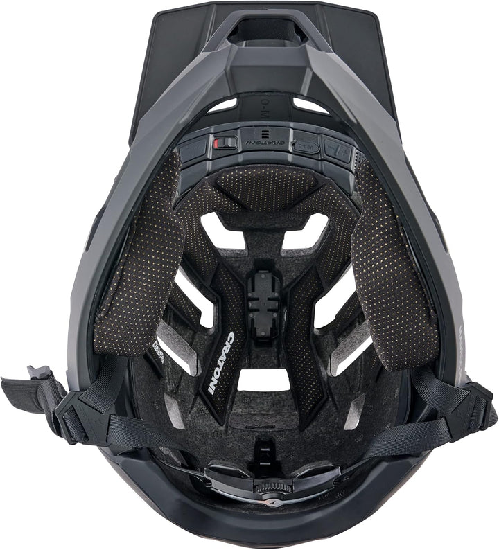 Cratoni MTB-Fahrradhelm Madroc Pro schwarz matt, S