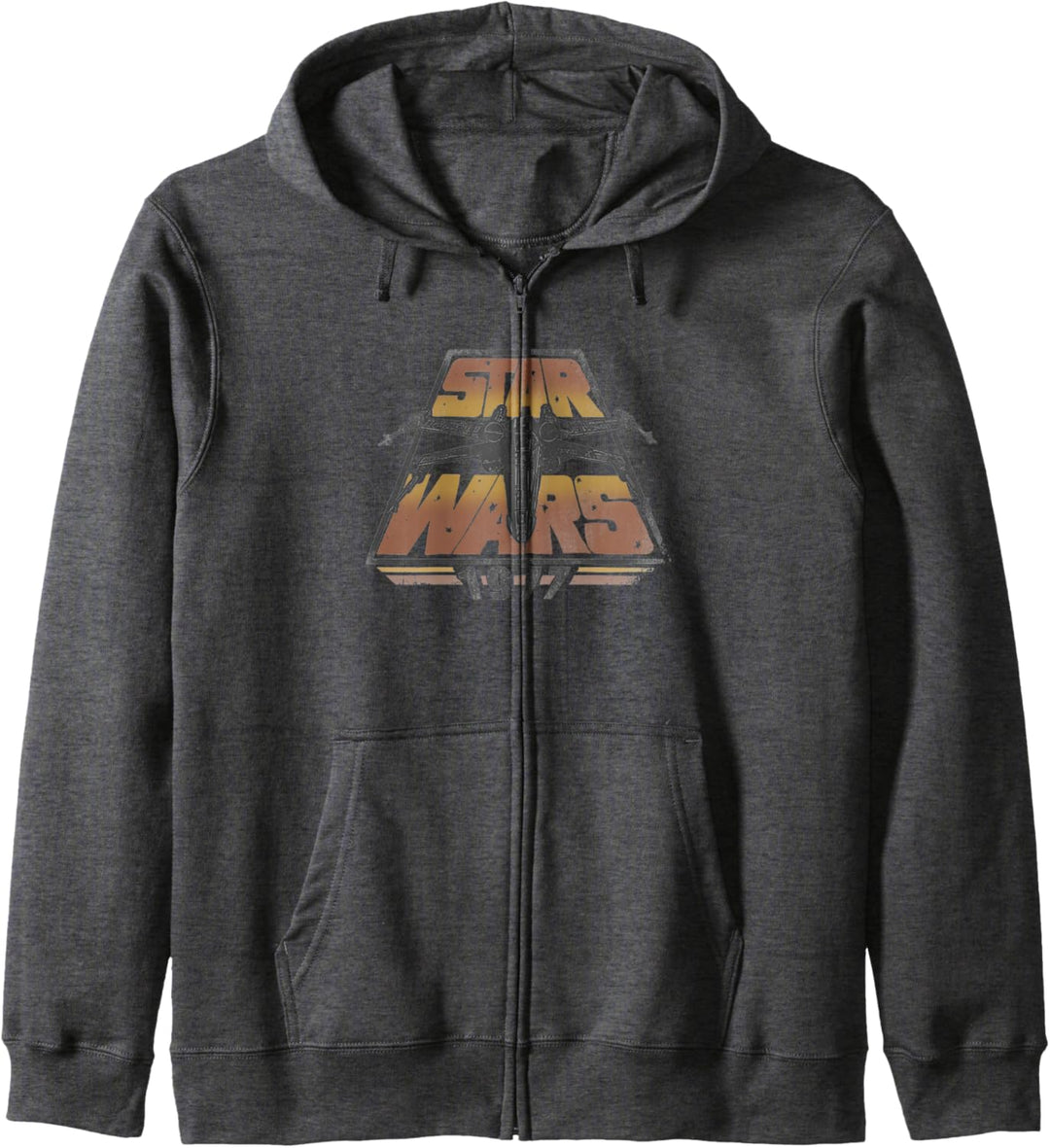Star Wars X-Wing 1977 Vintage Retro Kapuzenjacke